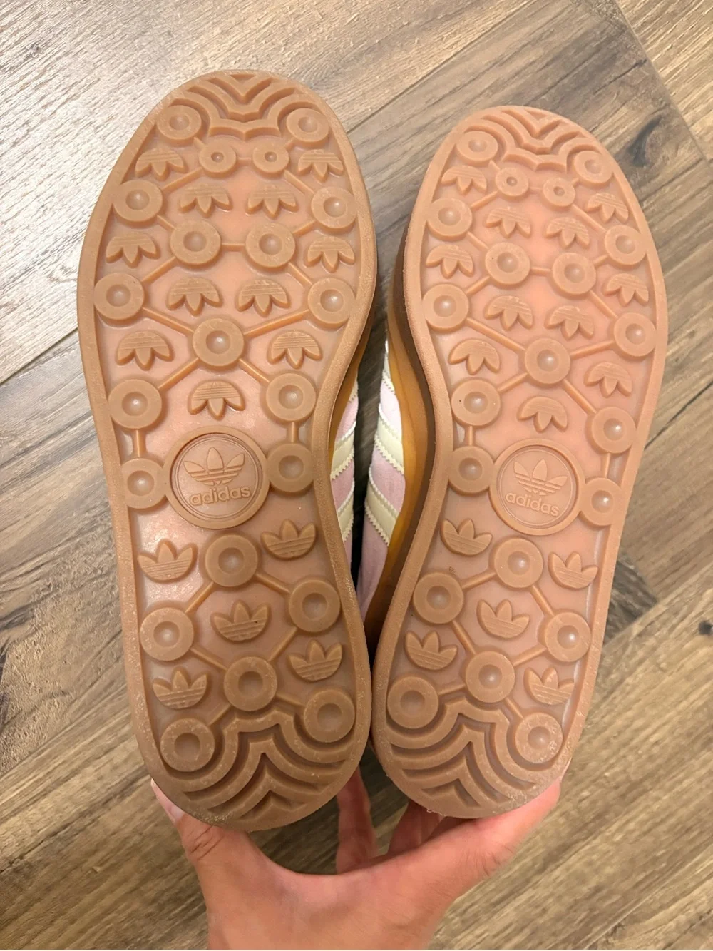 adidas Women’s Platform Gazelle Sneakers - Pink, Cream, Gum